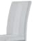 Global Furniture Usa Contemporary Fabric, PU D915 2 White Dining Chairs 2977 - alternate 8